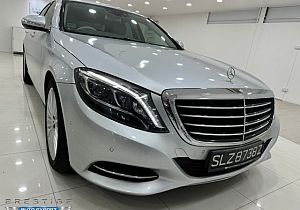 Mercedes Benz S400L R19 LED 2016 Silver Rear Entertainment